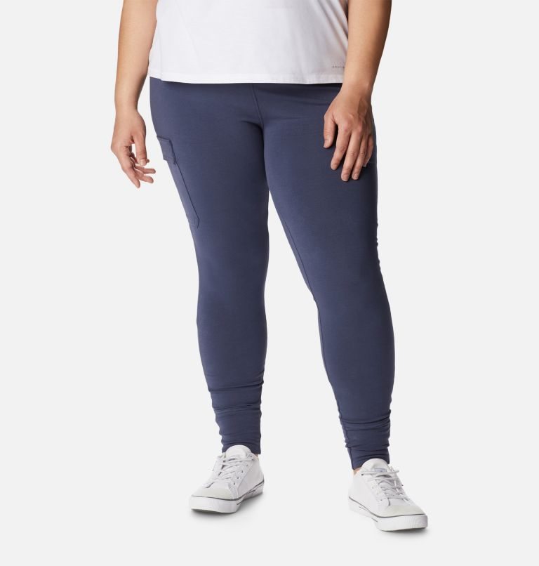 Women\'s Columbia Trek Leggings Navy | Plus Size CA-F31AL